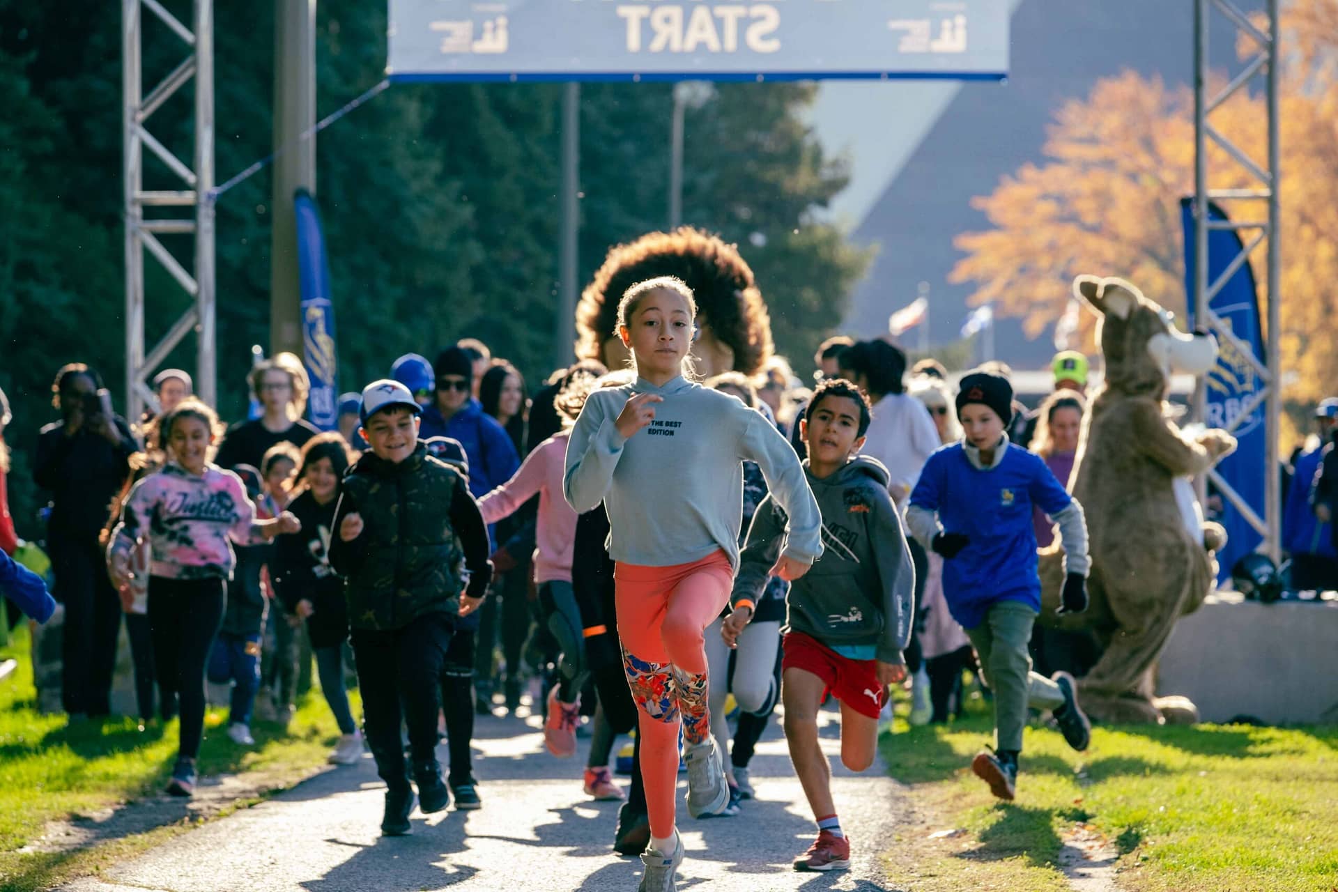 Course pour les enfants RBC Tribu Expérientiel